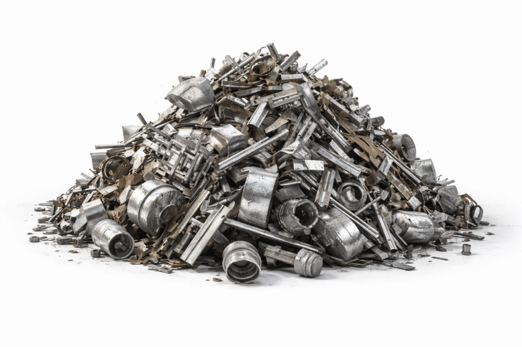 Schrott und Altmetall Mulde